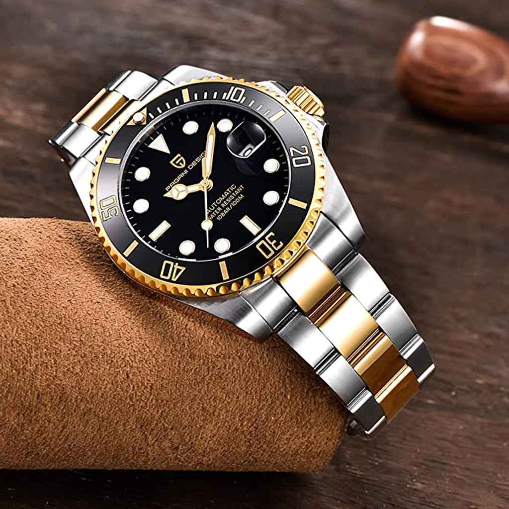 Pagani Design Nautilus Black Gold