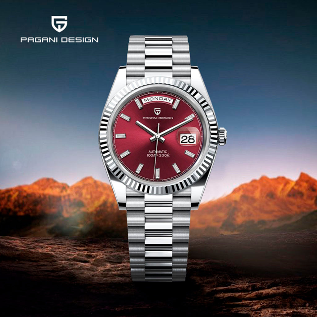 Pagani Design London Silver Cherry Red