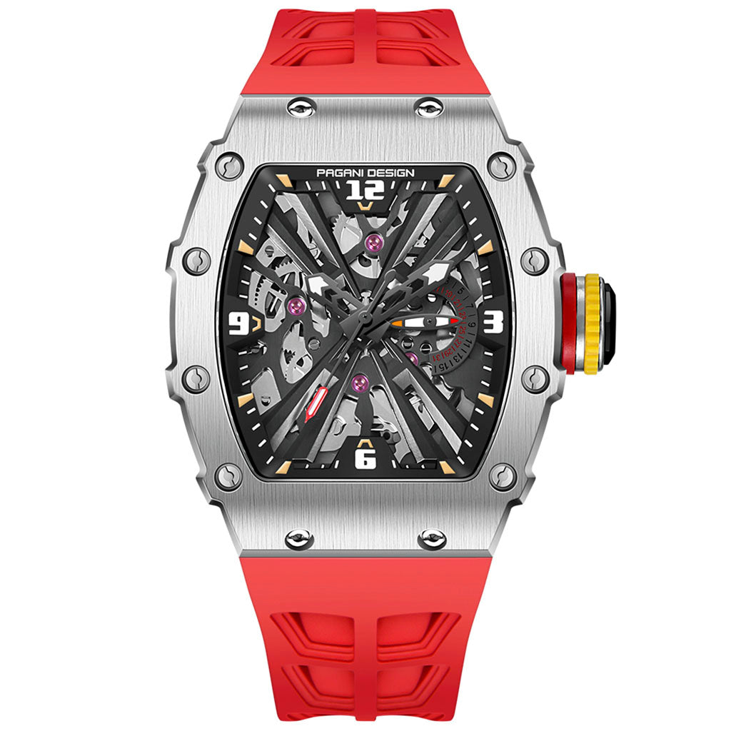 Pagani Design Monza Silver Red