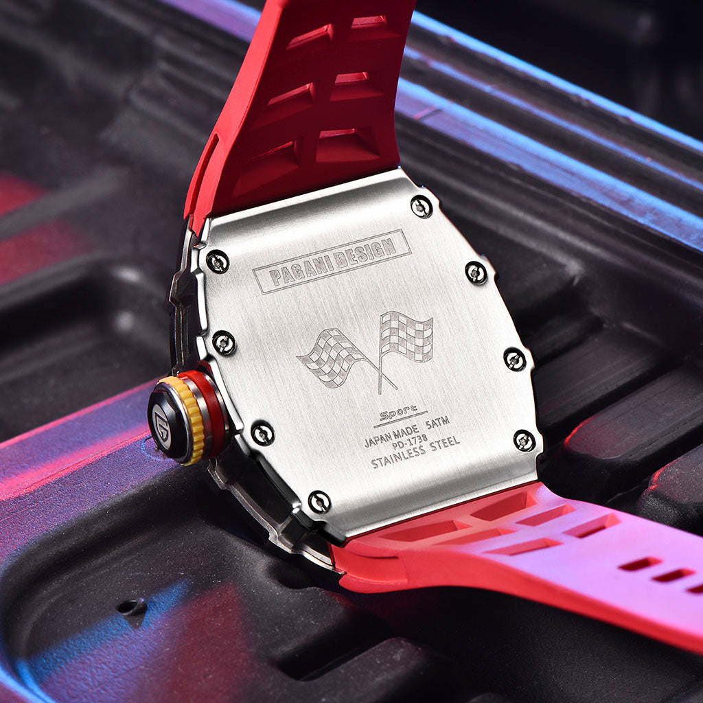 Pagani Design Monza Silver Red