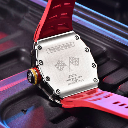 Pagani Design Monza Silver Red