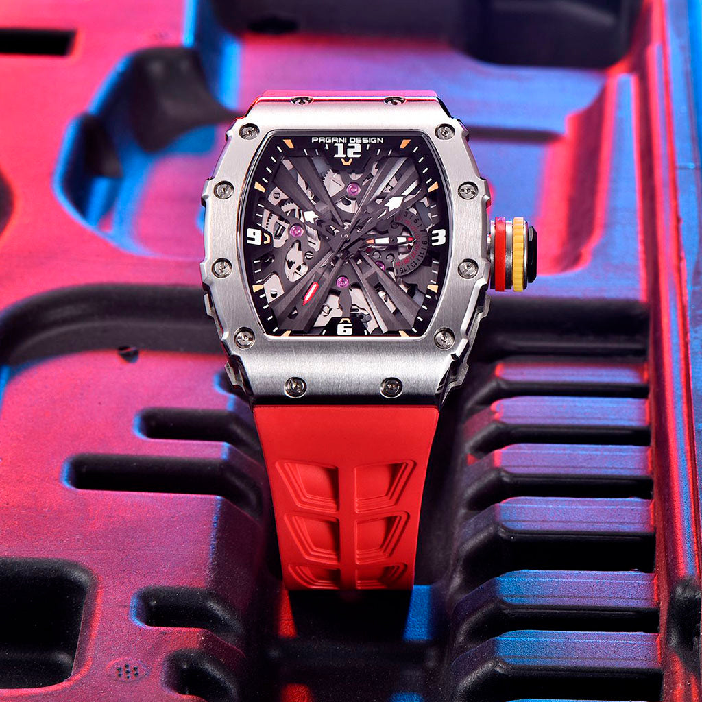 Pagani Design Monza Silver Red
