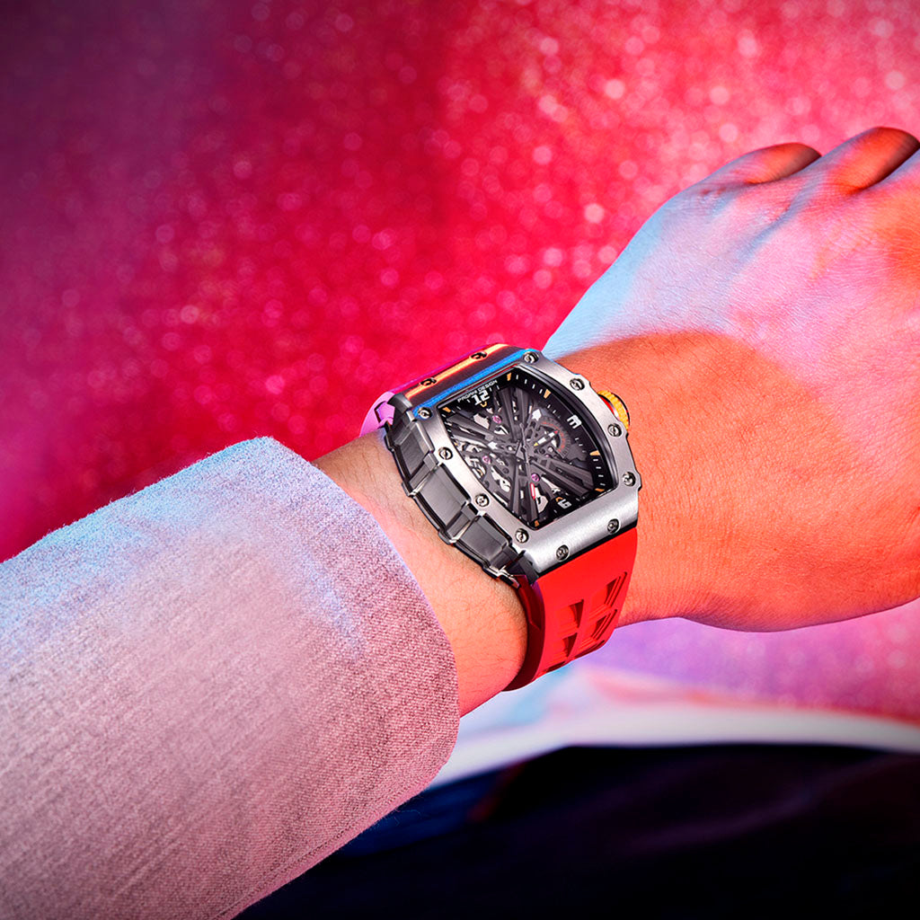 Pagani Design Monza Silver Red