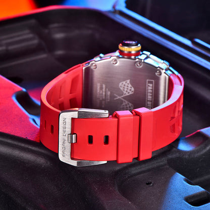 Pagani Design Monza Silver Red