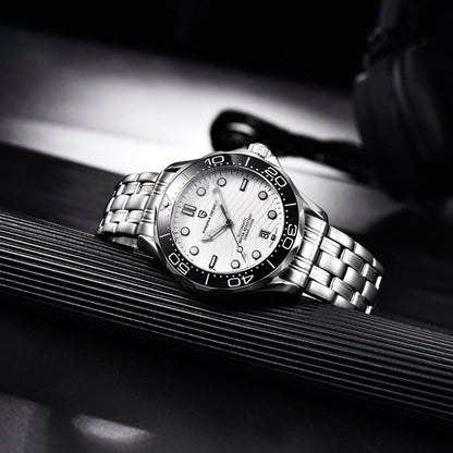 Pagani Design Veracius White Pulseira de Aço