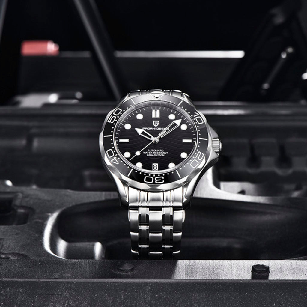 Pagani Design Veracius Black Pulseira de Aço