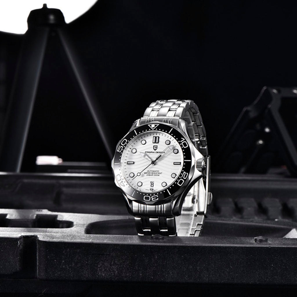 Pagani Design Veracius White Pulseira de Aço