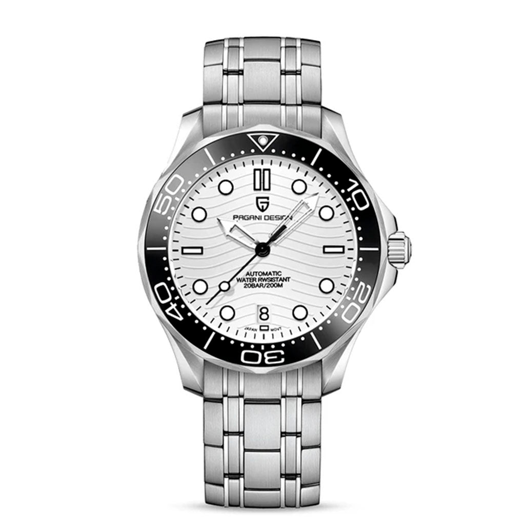 Pagani Design Veracius White Pulseira de Aço