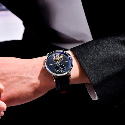 Pagani Design Tourbillon Silver Black