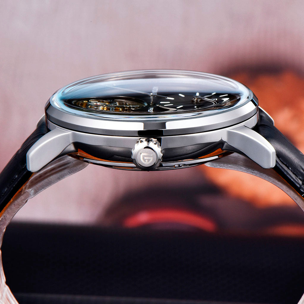 Pagani Design Tourbillon Silver Black