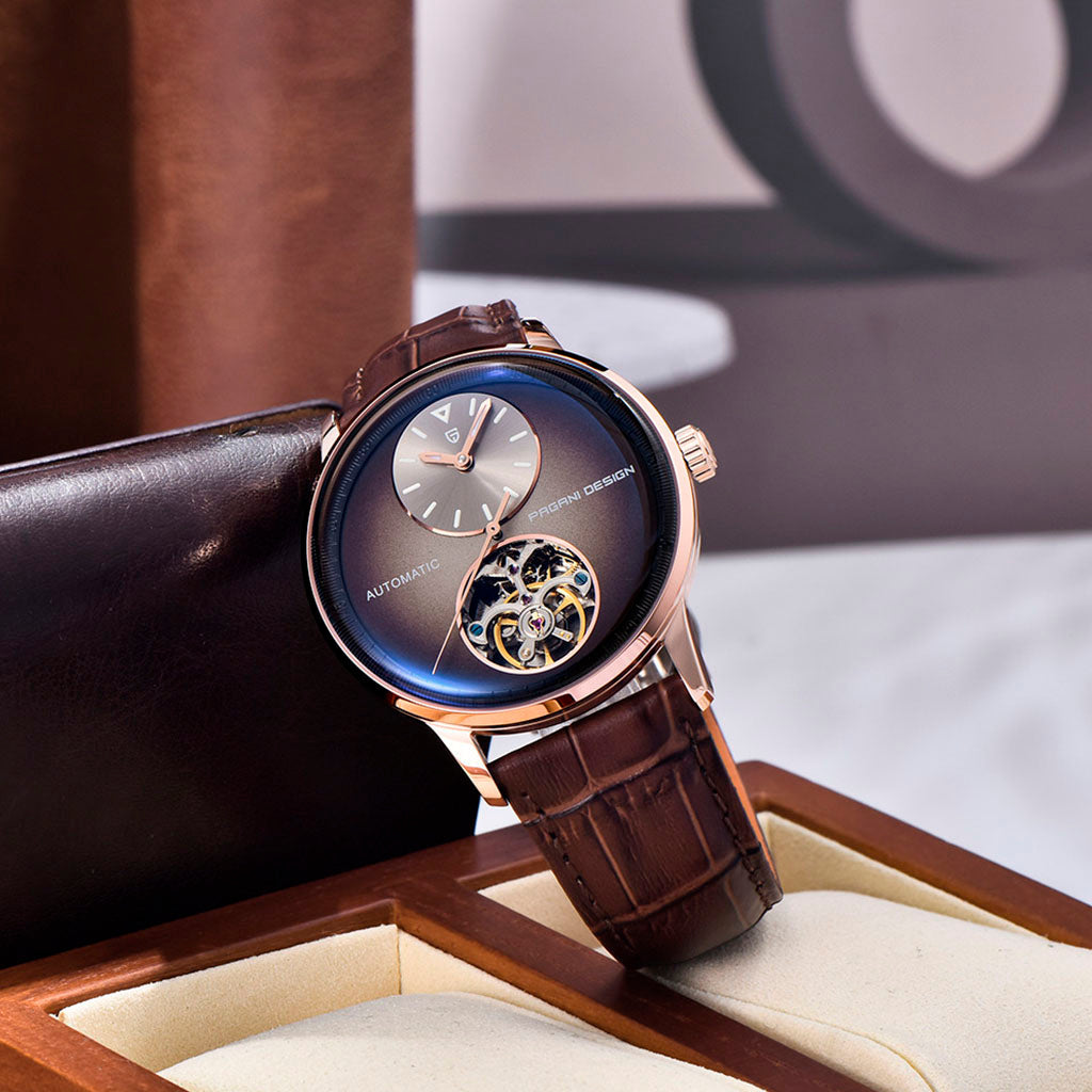 Pagani Design Tourbillon Gold Brown