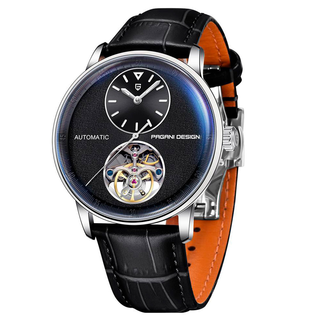 Pagani Design Tourbillon Silver Black