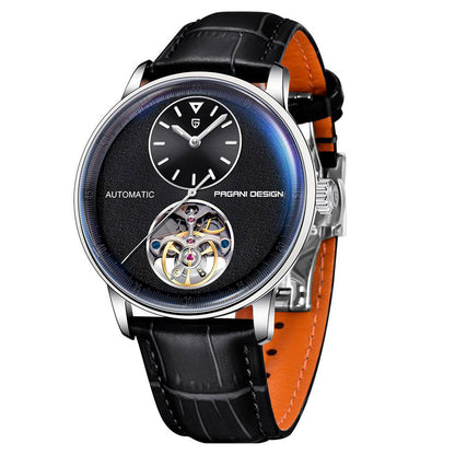 Pagani Design Tourbillon Silver Black